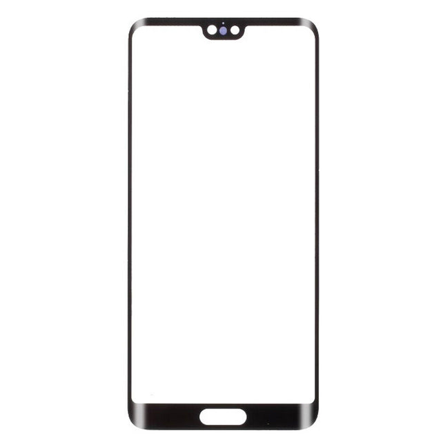 For Huawei P20 Pro | Front Glass/Lens With OCA | Black(Aftermarket Plus)