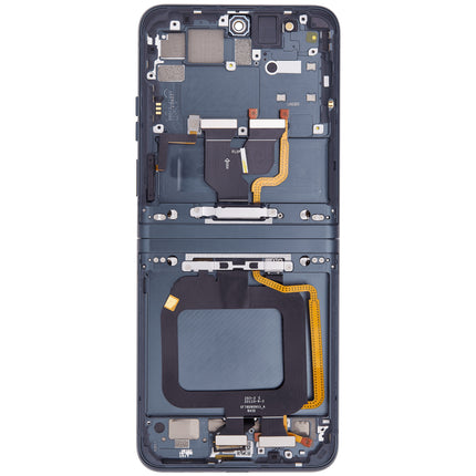 For Motorola Razr 40 / OLED assembly With frame / white  (Premium OEM)(SKU:1561976)