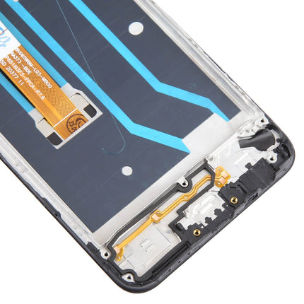 For OPPO A32/A33/A33 2020 LCD Assembly With Frame Black(Refurbished)(SKU:1530409)
