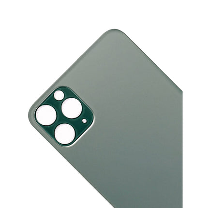 For iPhone 11 Pro Max Lens for back cover/Big Camera Hole/No Logo Green(Aftermarket Plus)(SKU:1348541)