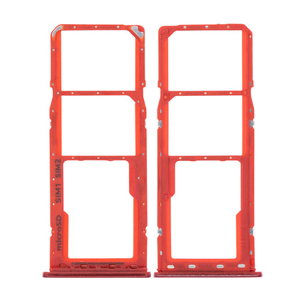 For Samsung Galaxy A20/A205F/A30/A40/A50 Sim Card Tray/Dual Sim Card Orange(Premium OEM)(SKU:1475986)