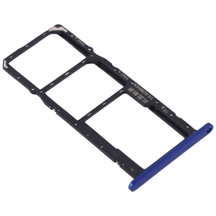 For Huawei Y5 2019 Sim Card Tray/Dual Sim Card Blue(Premium OEM)(SKU:1478071)