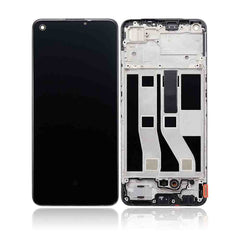 For OPPO A74 5G | LCD Assembly with Frame | Black(Refurbished)