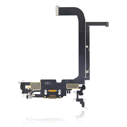 For iPhone 13 pro max Charge Port Flex Cabe Gold(Premium OEM)(SKU:1478620)
