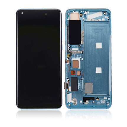 For xiaomi 10 | LCD Assembly With Frame/Huaxing version With Fingerprint | Green(Premium OEM)