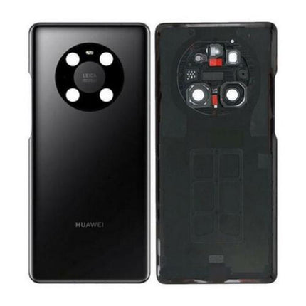 For Huawei Mate 40 Pro | Back Cover With Camera Cover | Black(Aftermarket Plus)