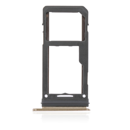 For Samsung Galaxy s8/G950F/G950/G955 Sim Card Tray/Dual Sim Card Gold(Premium OEM)(SKU:1082105)
