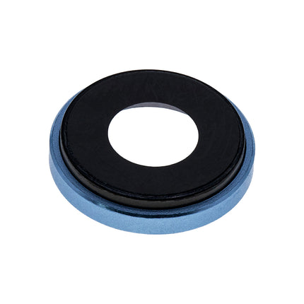 For iPhone XR Camera Lens With Frame/Sticker Blue(Premium OEM)(SKU:1091383)