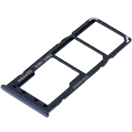 For Samsung Galaxy A10/A105F Sim Card Tray/Dual Sim Card/Universal single card Black(Premium OEM)(SKU:1076981)