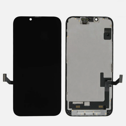 Ango * For iPhone 14 Soft OLED Assembly | Black (Aftermarket Plus)