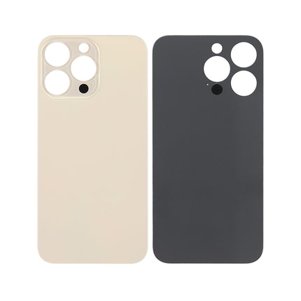 For iPhone 13 pro | Lens for back cover/Big Camera Hole/No Logo | Gold(Aftermarket Plus)