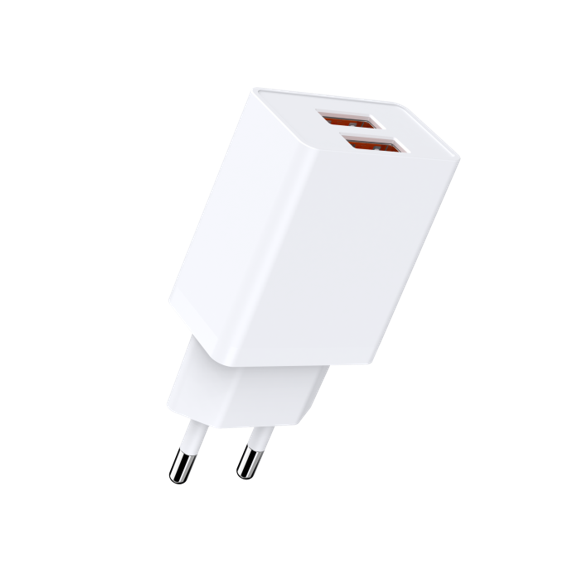 ZeQi ZE-EK021 / 2 in 1 / 2.4A Fast Charger / EU Standard
