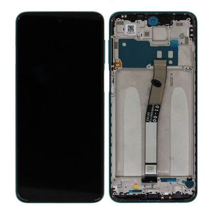 For Xiaomi Redmi Note 9 Pro/Redmi Note 9S | LCD Assembly With Frame | Black(Refurbished)