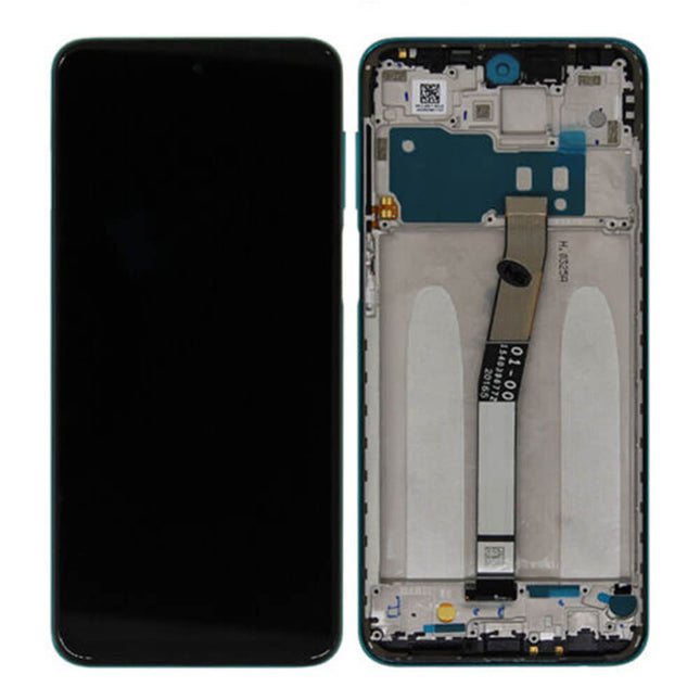For Xiaomi Redmi Note 9 Pro/Redmi Note 9S | LCD Assembly With Frame | Black(Refurbished)