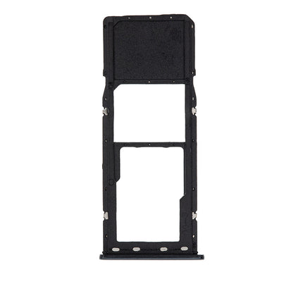 For Samsung Galaxy A20/A205F/A30/A40/A50 Sim Card Tray/Single Card Black(Premium OEM)(SKU:1076980)