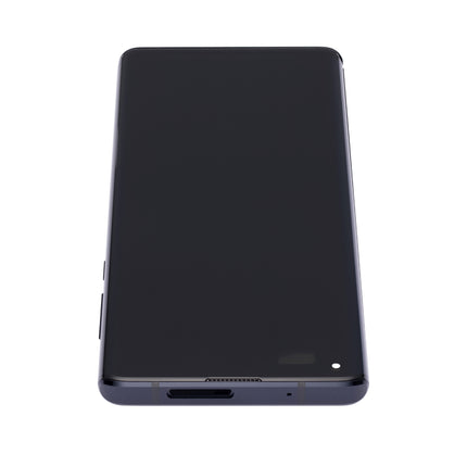For Motorola Edge 2020 XT2063 / OLED assembly With frame / black  (Premium OEM)(SKU:1557551)