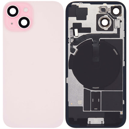 For iPhone 15 Lens for back cover With bracket and back camera lens / Magnetic | Pink (Aftermarket Plus)