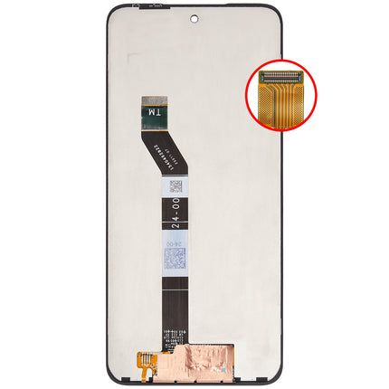 For Motorola G Power (2024)  LCD assembly /XT2415 Black (SKU:1565288)