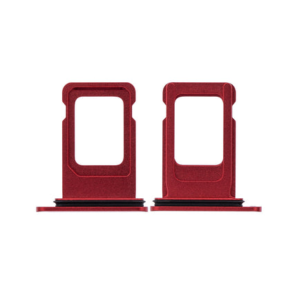 For iPhone XR Sim Card Tray/Single Card Red(Premium OEM)(SKU:1091415)