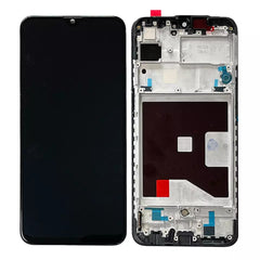 For Realme X2 LCD Assembly With Frame | Black (Premium OEM)