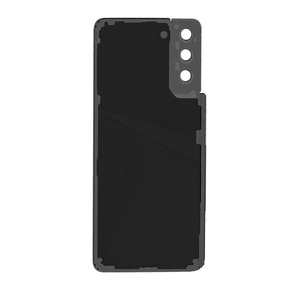 For Samsung Galaxy S21 Plus Back Cover With Camera Cover(No Logo) Black(Aftermarket Plus)(SKU:1476054)