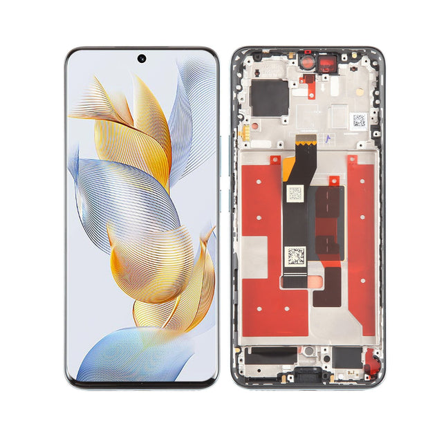 For Honor 90 OLED assembly With Frame Blue (Premium OEM)(SKU:1531271)