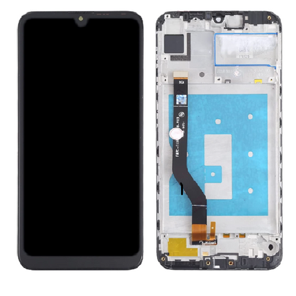 For Huawei Y7 2019/High Version/Y7 Prime 2019 | LCD Assembly With Frame(No Logo) | Black(Refurbished)