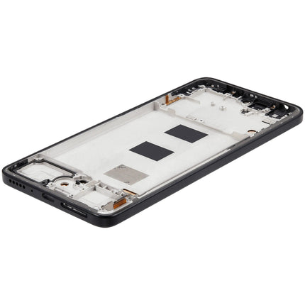 For Xiaomi Poco M7 Pro 5G OLED assembly with Frame Black (SKU:1565684)