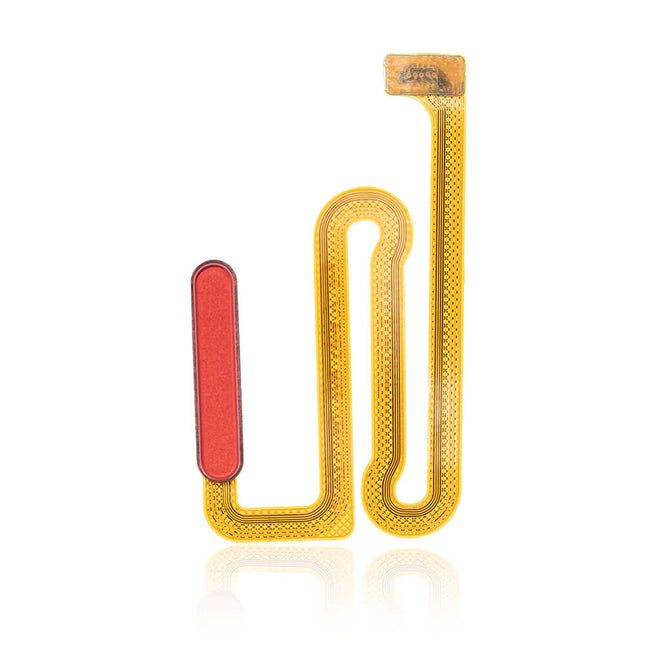 For Samsung Galaxy A12/A125 | Power Flex Cable With Finger Print | Red(Premium OEM)