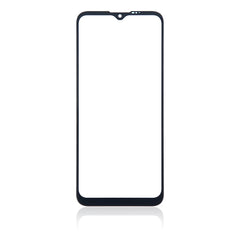 For Motorola G8 Power Lite | Front Glass Lens With OCA | Black(Aftermarket Plus)