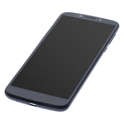 For Motorola G6 Play/E5 LCD Assembly with Frame Black(Refurbished)(SKU:1482744)