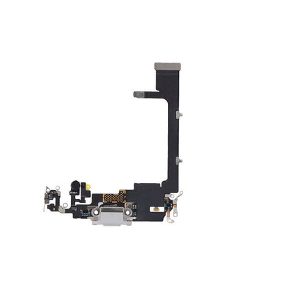 For iPhone 11 Pro Charge Port Flex Cable without IC White(Premium OEM)(SKU:1155233)
