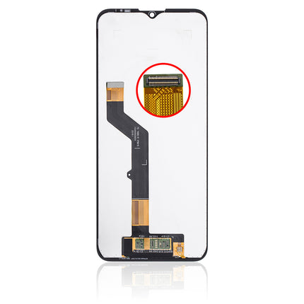 For Motorola E7 Plus / G9 Play / XT2081 LCD Assembly Black (Refurbished)***DE Warehouse***(SKU:1528969)