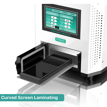 REFOX FM40 Desktop Lamination Machine for Curved / Flat-Screen Refurbishment(SKU:1556632)
