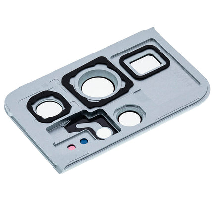 For Samsung Galaxy S21 Ultra 5G/G998 Camera Lens With Frame/Sticker Silver(Premium OEM)(SKU:1479927)