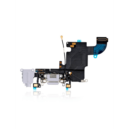 For iPhone 6s | Charge Port Flex Cable/Earphone Flex Cable | White(Aftermarket)