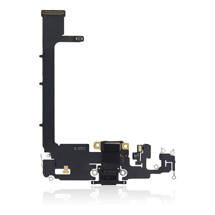 For iPhone 11 Pro Max Charge Port Flex Cable/With IC Black (Refurbished)***DE Warehouse***(SKU:1530806)