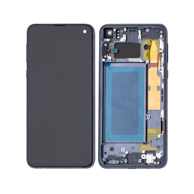 For Samsung Galaxy S10e/G970 | LCD Assembly With Frame | Black(Refurbished)
