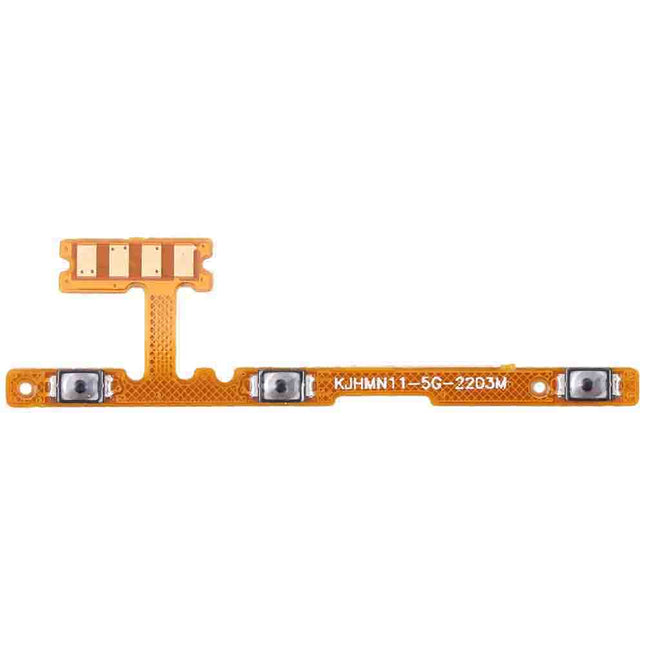 For Xiaomi Redmi Note 11S 5G Volume On/Off Flex Cable/Redmi Note 11T 5G(Aftermarket Plus)