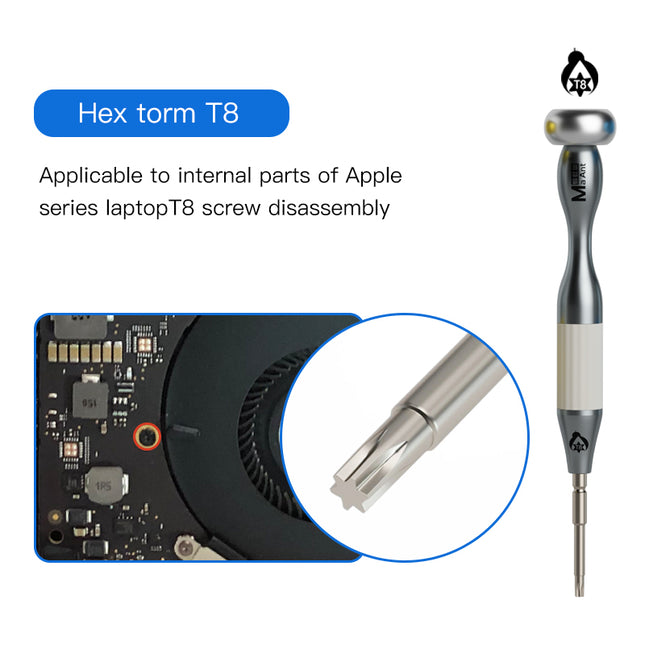 MaAnt MY-903 Ultra Hard High-Precision Antirust S2 Alloy Screwdrivers /Hex-torm-T8