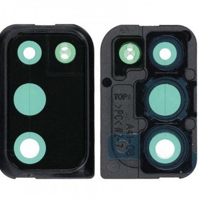 For Samsung Galaxy A41/A415F | Camera Lens With Frame/Sticker | Black(Premium OEM)