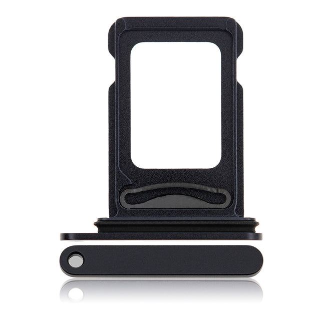 For iPhone 12 | Sim Card Tray/Dual Sim Card | Black(Premium OEM)