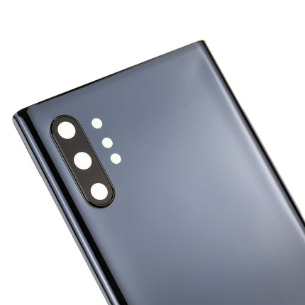 For Samsung Galaxy Note 10+/N975F Back Cover With Camera Cover(No Logo) Black(Aftermarket Plus)(SKU:1326865)