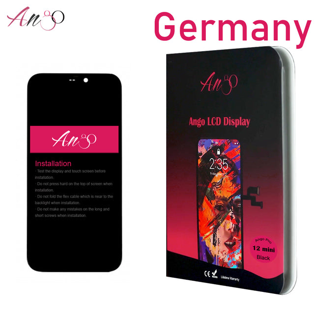 Ango* For iPhone 12 Mini LCD Assembly / Incell COG | Black ( Aftermarket )***DE Warehouse***