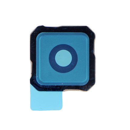 For Samsung Galaxy S6 Edge+/G928F/Silver Camera Lens With Frame/Sticker White(Premium OEM)(SKU:1077583)