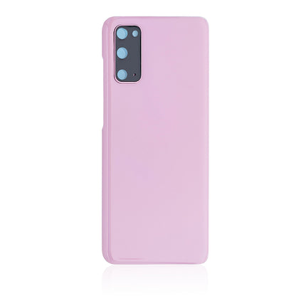 For Samsung Galaxy S20 Back Cover With Camera Cover(No Logo) Pink(Aftermarket Plus)(SKU:1475241)