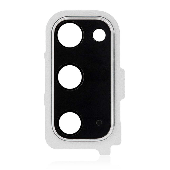 For Samsung Galaxy S20 5G | Camera Lens With Frame/Sticker | White(Premium OEM)