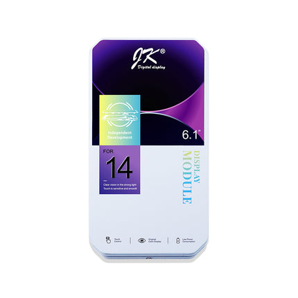 JK * For iPhone 14 LCD Assembly Incell Black ***DE warehouse***(SKU:1554259)