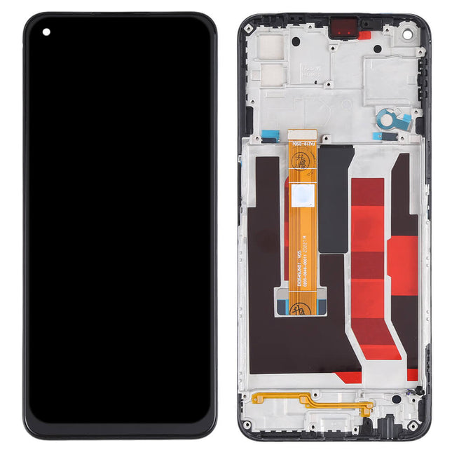 For OPPO A72 5G | LCD Assembly With Frame | Black(Refurbished)