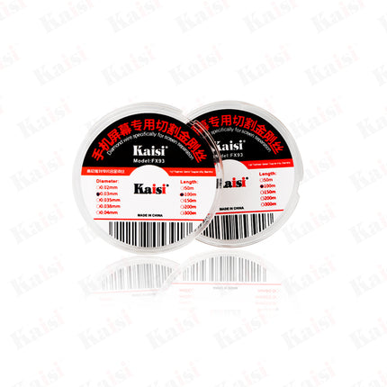 Kaisi Cutting Wire 0.03mmX100M"/Tungsten alloy***DE Warehouse***(SKU:1507373)